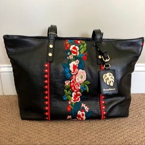 Tommy Bahama Leather Tote